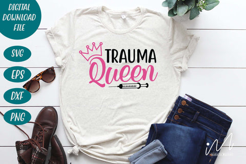 Trauma queen svg SVG Isabella Machell 