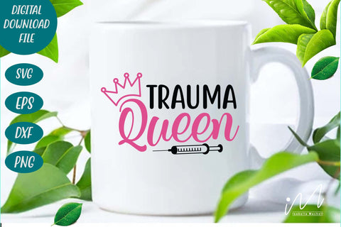 Trauma queen svg SVG Isabella Machell 