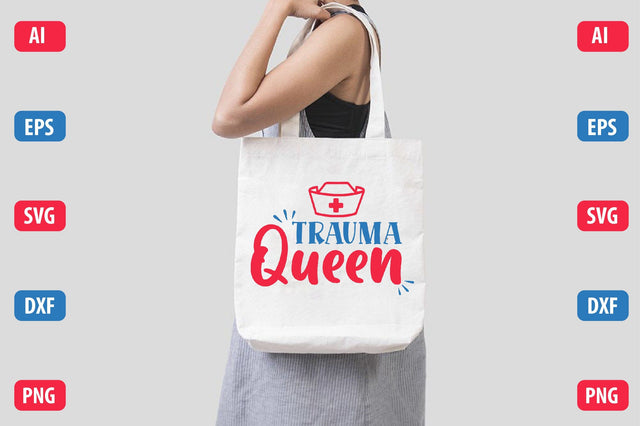 Trauma queen SVG SVGista 