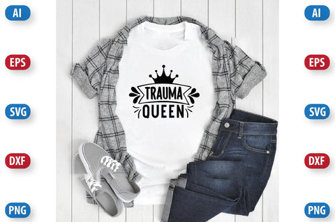 Trauma queen SVG SVGista 