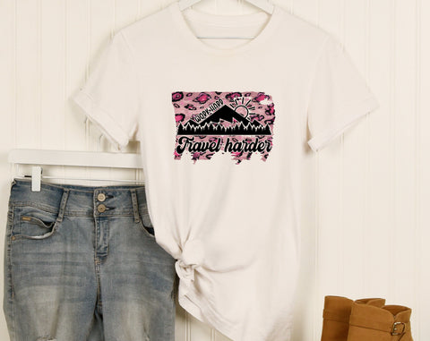 Travel Sublimation Designs Bundle, 6 Designs, Travel PNG Files For Sublimation, Catch Flights Not Feelings PNG, Say Yes To New Adventures PNG, Travel More Worry Less PNG Sublimation HappyDesignStudio 