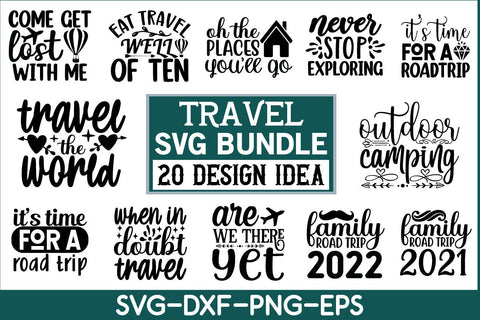 Travel Svg Bundle SVG md faruk hossain 