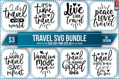 Travel SVG Bundle SVG Nbd161 