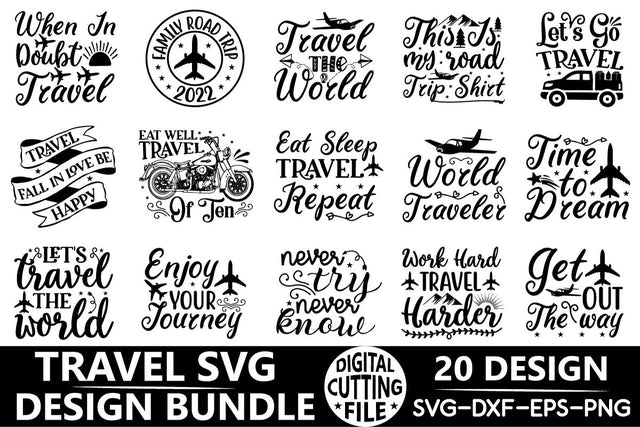 travel svg design bundle SVG sk.swapon Roy 