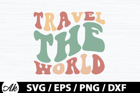 Travel the world Retro SVG SVG akazaddesign 