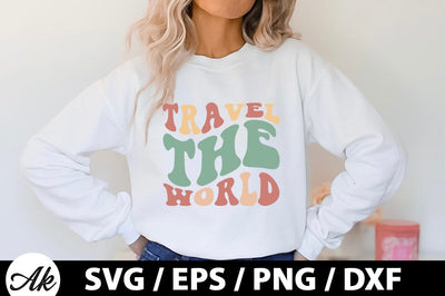 Travel the world Retro SVG SVG akazaddesign 