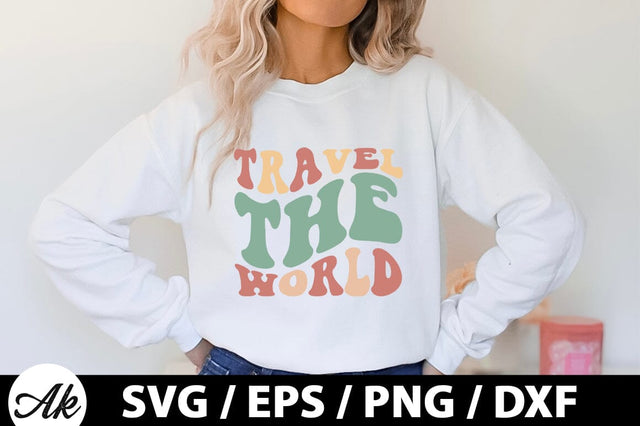 Travel the world Retro SVG SVG akazaddesign 