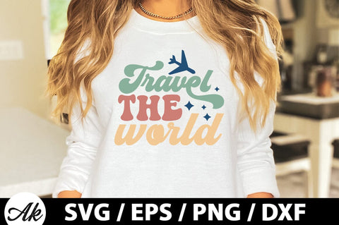 Travel the world Retro SVG SVG akazaddesign 