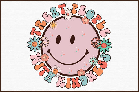 Treat People With Kindness PNG Sublimation Sublimation designartist 