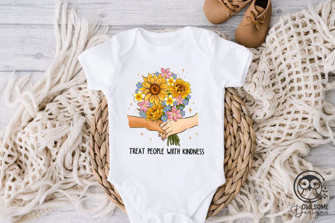 Treat People With Kindness PNG Sublimation Sublimation Owlsome.Designs 