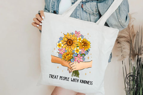 Treat People With Kindness PNG Sublimation Sublimation Owlsome.Designs 