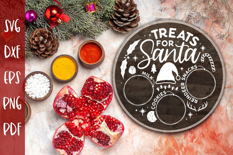 Treats for Santa SVG | Christmas Tray SVG SVG CraftLabSVG 