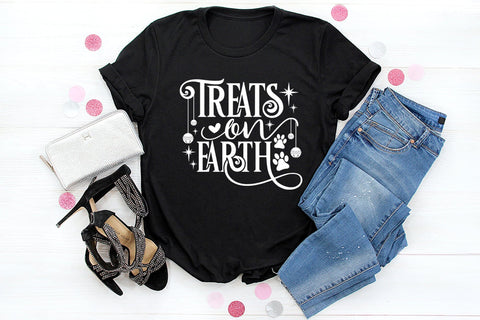 Treats on Earth SVG, Christmas Dog SVG Design SVG CraftLabSVG 