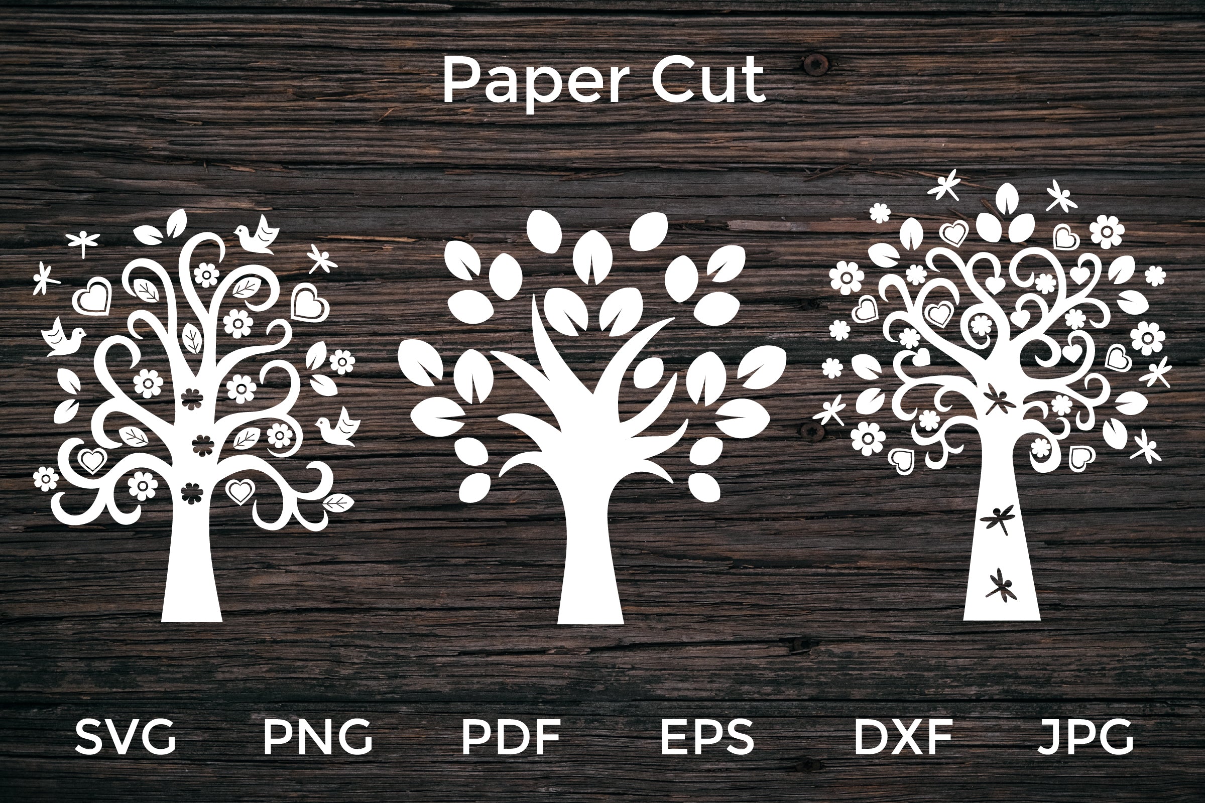 PDF Pattern, Vector DXF File and Instructional Video, Tree of Life Bag