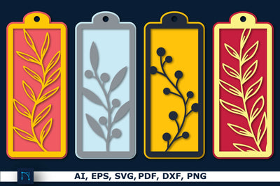 tree Papercut Bookmarks SVG File Bundle SVG MD JOYNAL ABDIN 
