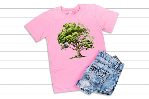 Tree Sublimation Clipart Bundle Sublimation Regulrcrative 