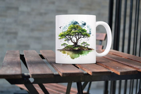 Tree Sublimation Clipart Bundle Sublimation Regulrcrative 