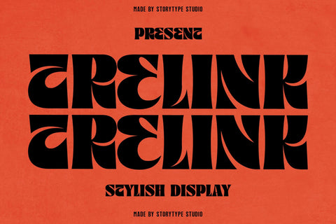 TRELINK Typeface Font Storytype Studio 