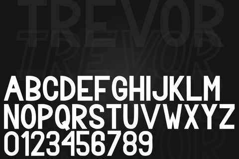 Trevor - Elegant Sans Serif Family Font Font Dm Letter Studio 