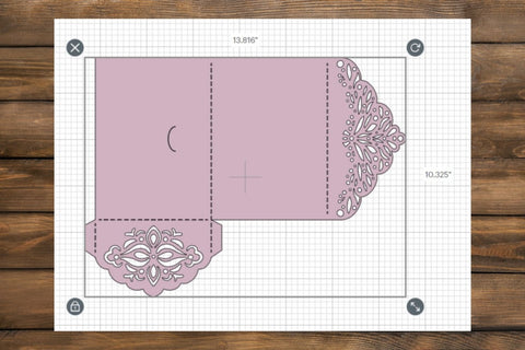 Tri Fold Wedding Invitation Template SVG SvgOcean 