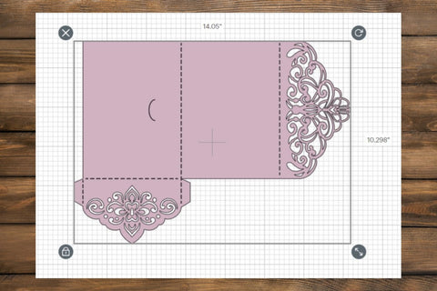 Tri Fold Wedding Invitation Template SVG SvgOcean 