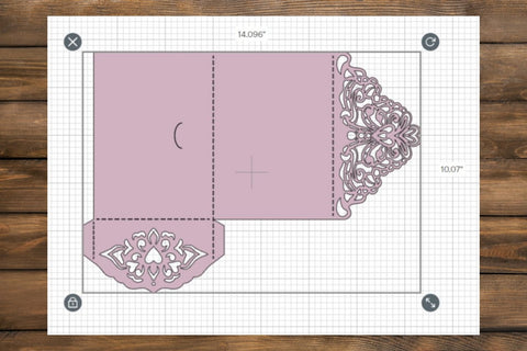 Tri Fold Wedding Invitation Template SVG SvgOcean 