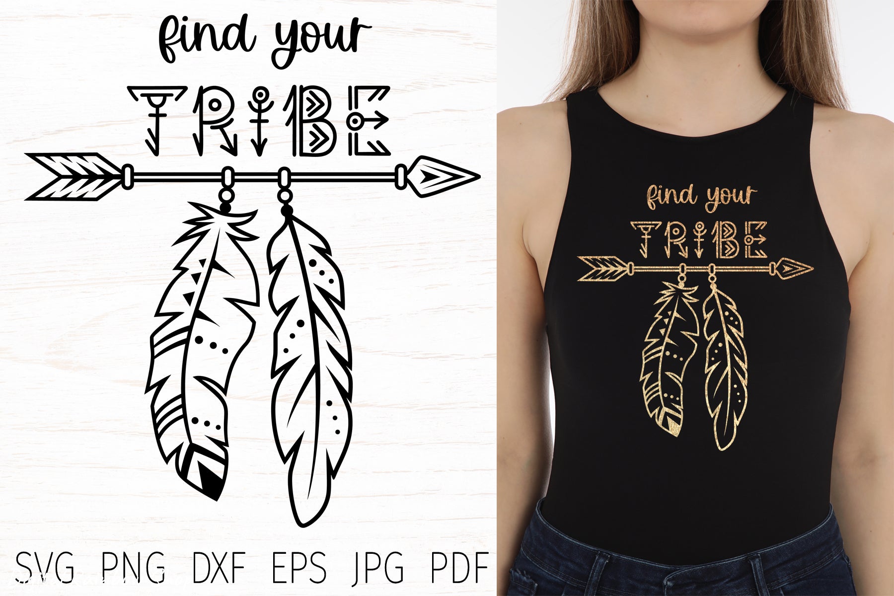Native American Indian, Sublimation Design for T-shirt, PNG
