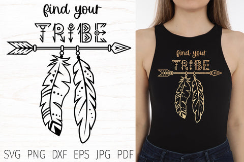 Tribal arrow, boho svg, native american indian svg SVG Digital Rainbow Shop 