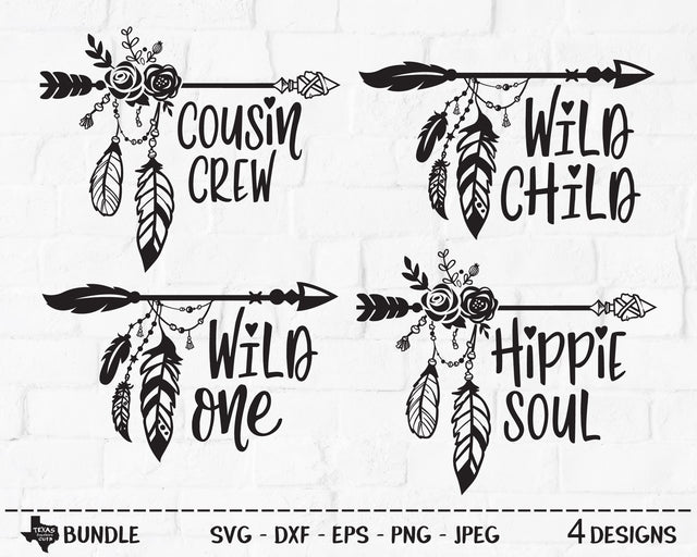 Tribal Arrow Bundle | Outdoor SVG SVG Texas Southern Cuts 