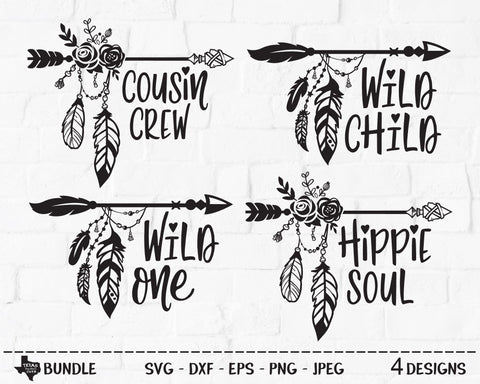 Tribal Arrow Bundle | Outdoor SVG SVG Texas Southern Cuts 