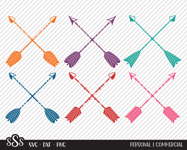 Tribal Arrow Bundle | Outdoor SVG SVG Texas Southern Cuts 