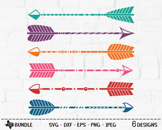 Tribal Arrow Bundle | Outdoor SVG SVG Texas Southern Cuts 