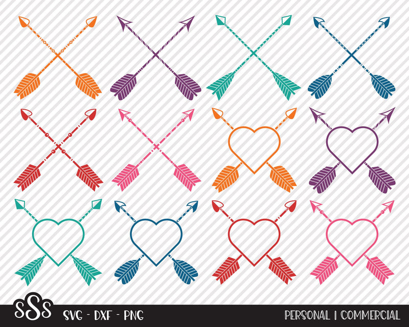 Tribal Arrow Bundle | Outdoor SVG SVG Texas Southern Cuts 