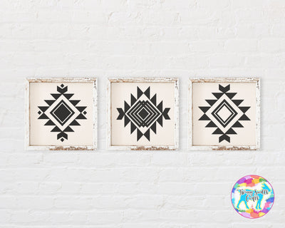 Tribal Aztec Shapes - SVG bundle SVG Twiggy Smalls Crafts 