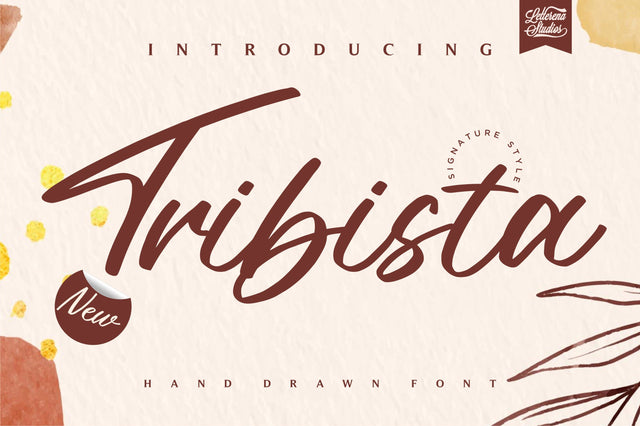 Tribista Font Letterena Studios 