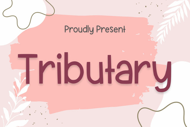 Tributary Handwriting Font Font Aisyah 