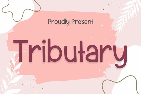 Tributary Handwriting Font Font Aisyah 