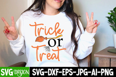 Trick Or Traet SVG Cut File, Trick Or Traet SVG Quotes SVG BlackCatsMedia 