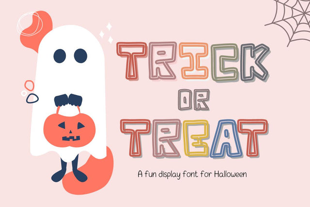 Trick or Treat - A Cute Display Font Font ChiraaDesign 