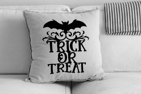 Trick Or Treat Bat Sign SVG Sublimatiz Designs 