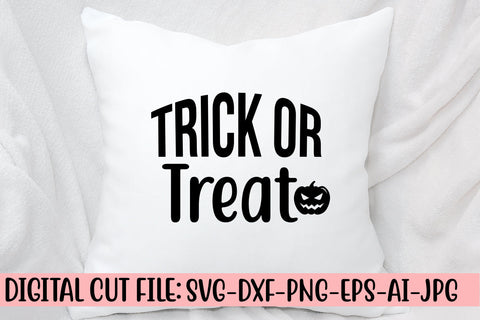 Trick Or Treat Cut File SVG Syaman 