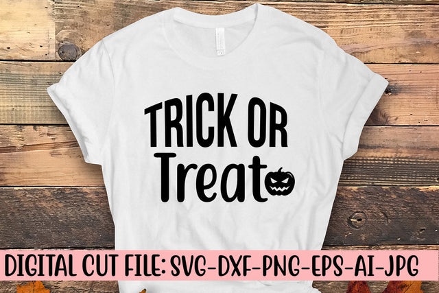 Trick Or Treat Cut File SVG Syaman 