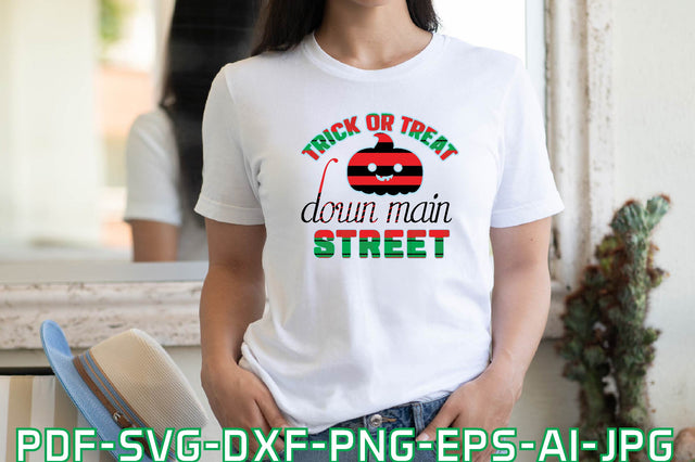 trick or treat down main street SVG farhad farhad 