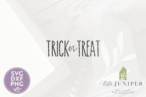 Trick or Treat Farmhouse Halloween SVG SVG LilleJuniper 