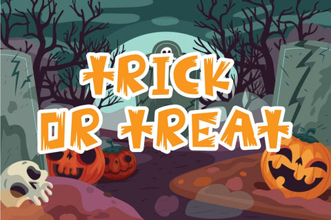 Trick Or Treat Font goodigital_13 