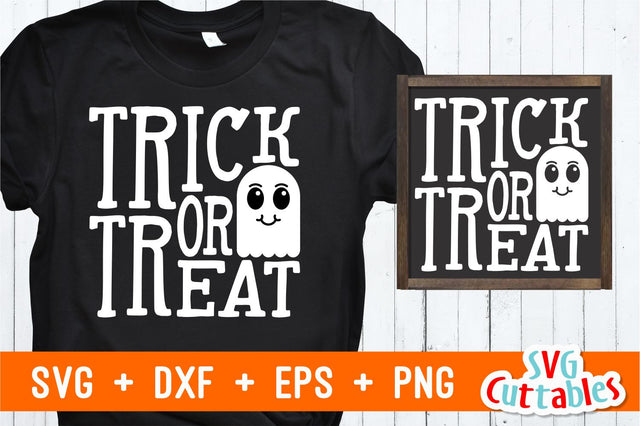 Trick or Treat, Halloween Cut File SVG Svg Cuttables 