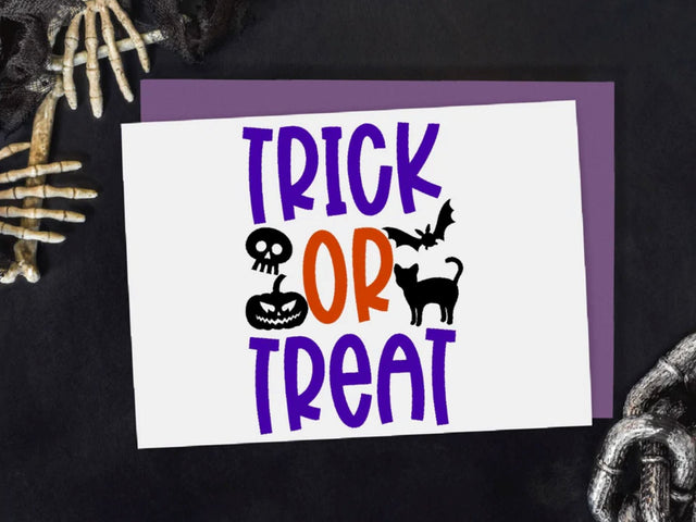Trick or Treat Halloween Design SVG Ikonart Design Shop 
