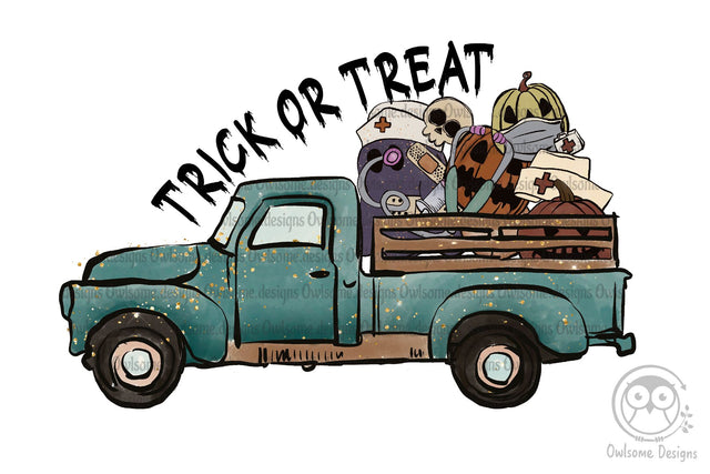 Trick Or Treat Halloween Nurse Sublimation Sublimation LAM HOANG THUY 