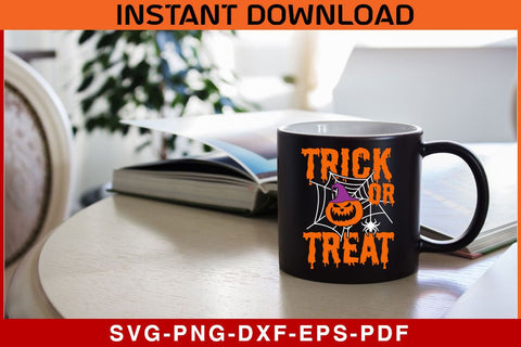Trick or Treat Halloween Shirt SVG PNG Cut File SVG SVG Print File 