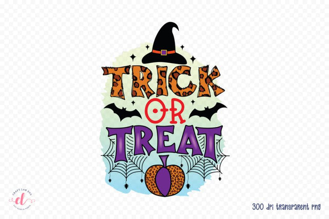 Trick or Treat, Halloween Sublimation Design Sublimation CraftLabSVG 